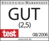 A label from Stiftung Warentest